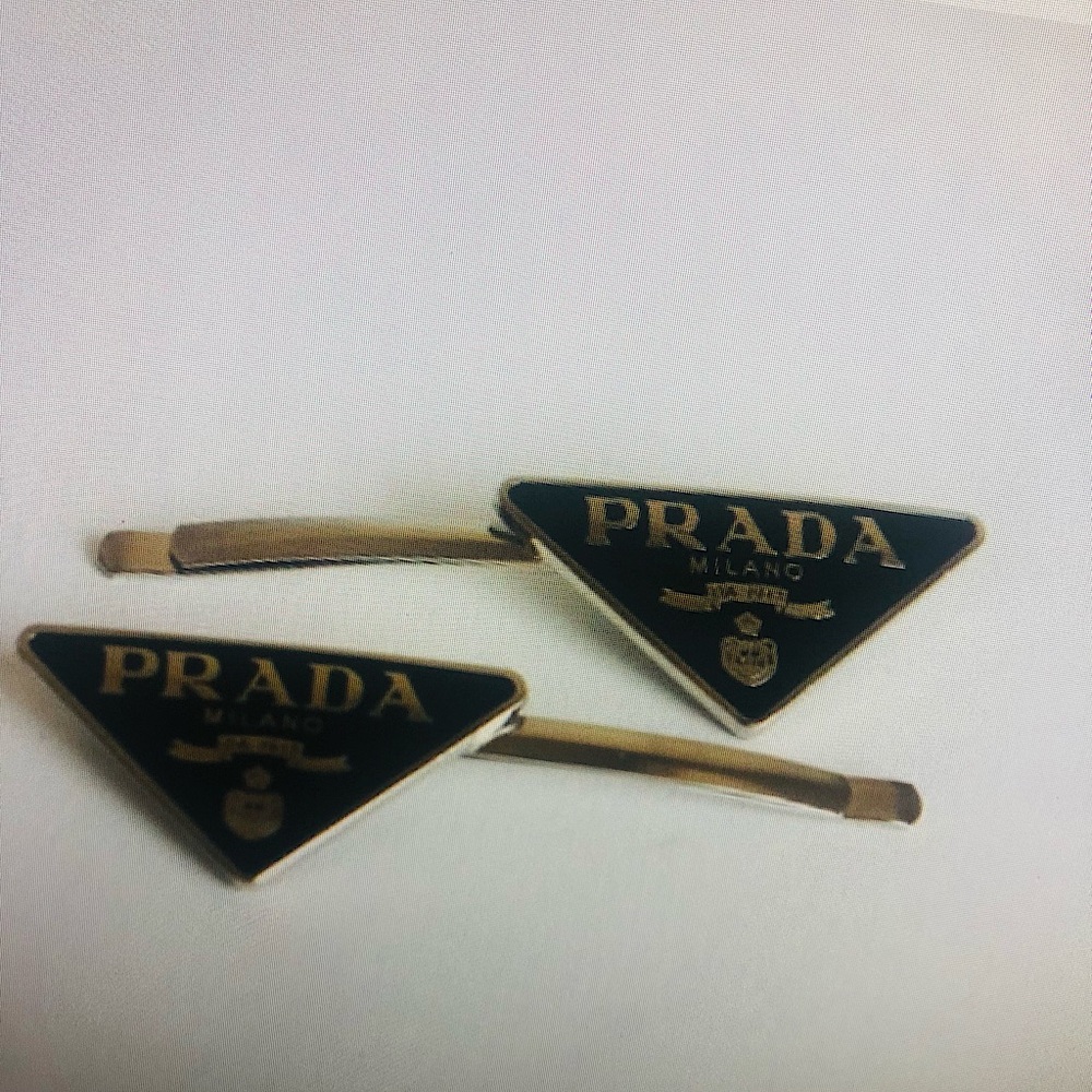 Prada hair clip
